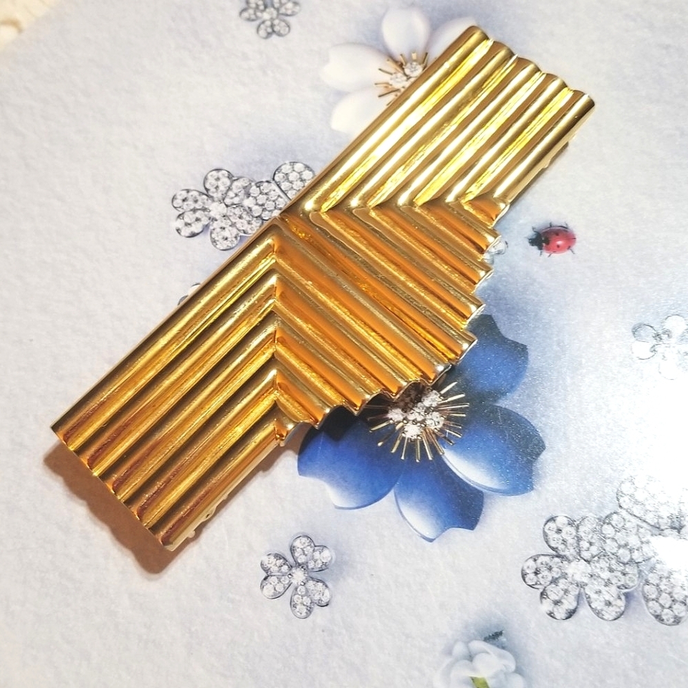 ACCESSORCRAFT NYC Vintage Gold Plated Belt Buckle